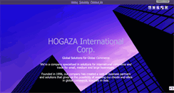 Desktop Screenshot of hogazaint.com