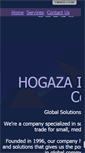 Mobile Screenshot of hogazaint.com